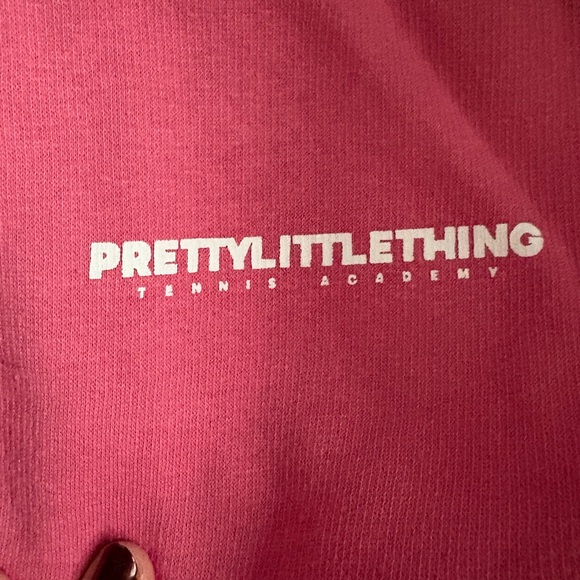 BNWOT Pretty Little Thing pink tracksuit sz L - Picture 5 of 7
